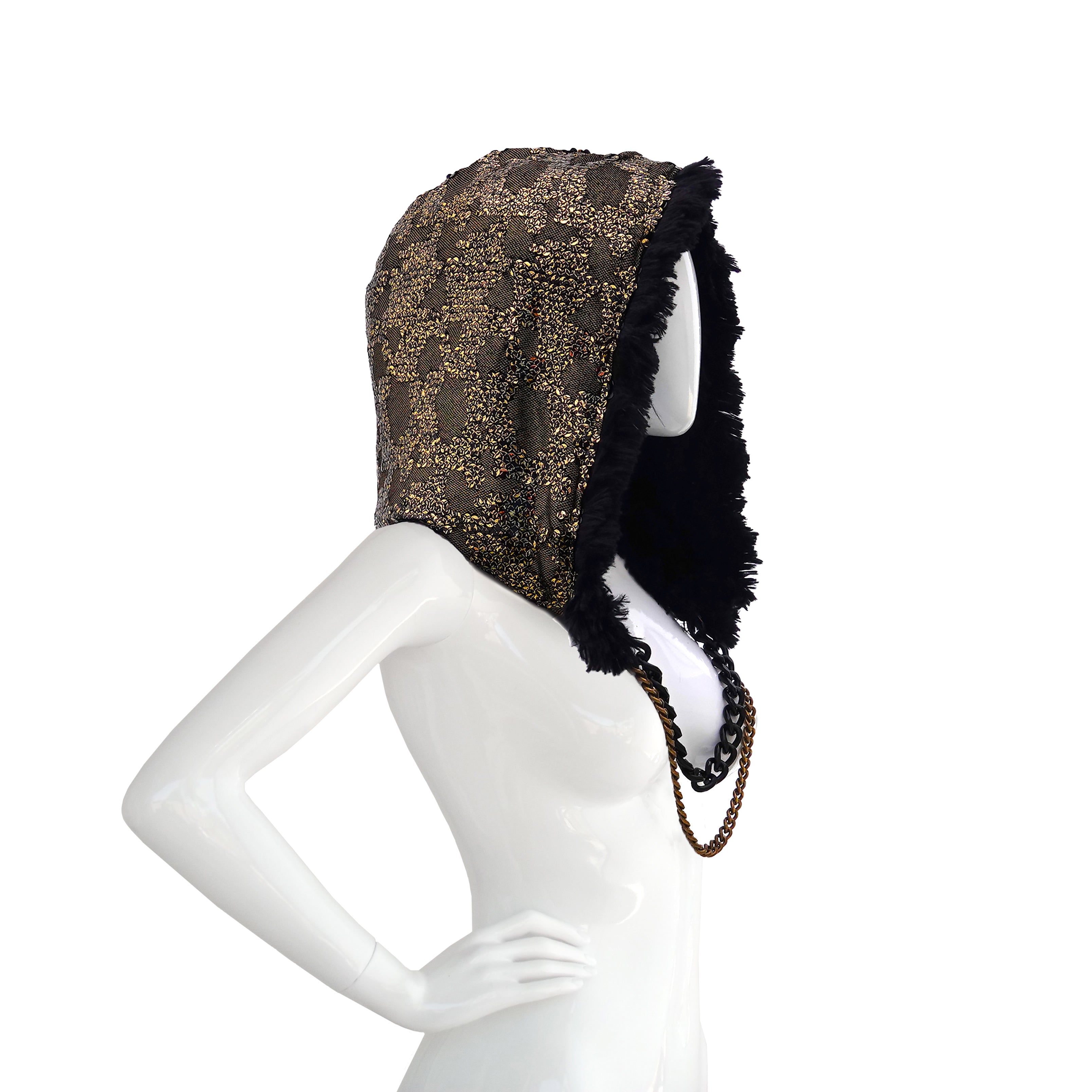 Cleopatra #2 Sequin Hood
